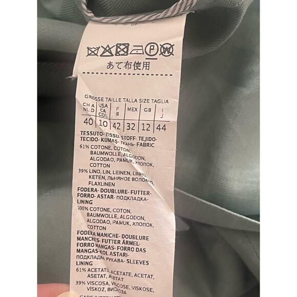 Weekend‎ MaxMara Linen Blazer - Picture 6 of 8